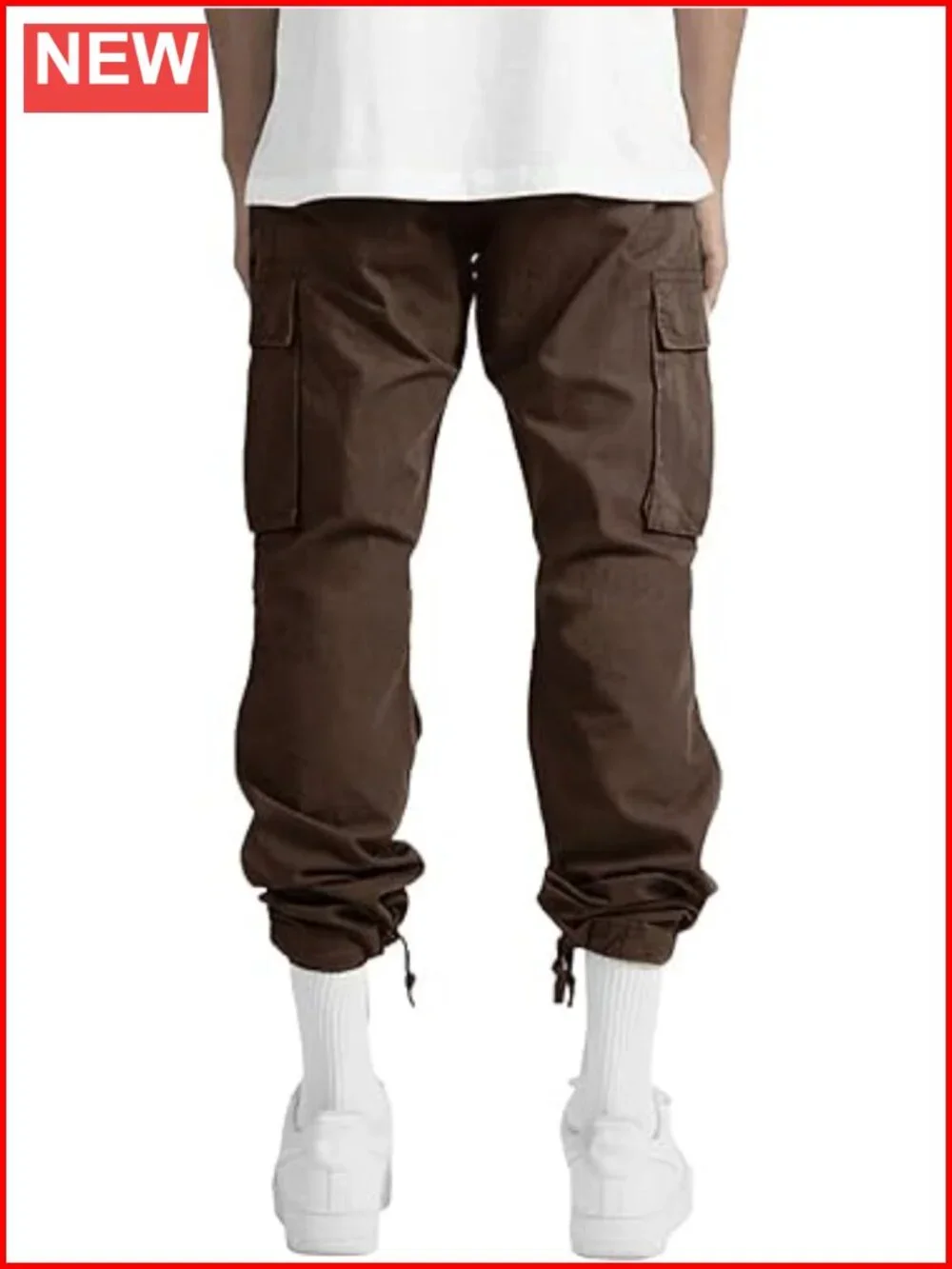 Cargo Pants for Men Casual Outdoor Hiking Athletic Joggers Sweatpants Cotton